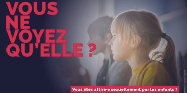 A prevention campaign against pedophilia is launched in France