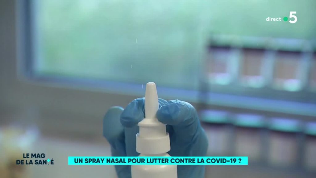 a nasal spray made in France