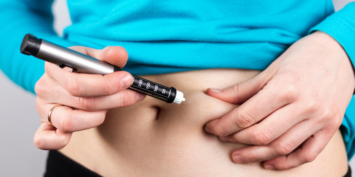 why it is necessary to vary the areas of insulin injection
